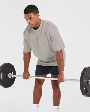 Craft Oversized T Shirt - Fog: The Ultimate Premium Cotton Essential