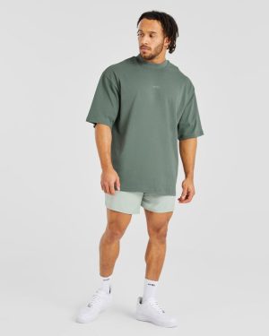 Craft Oversized T Shirt - Vintage Sage: The Ultimate Comfort Staple