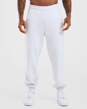 Academy Oversized Joggers - Grey Marl: The Ultimate Comfort Upgrade