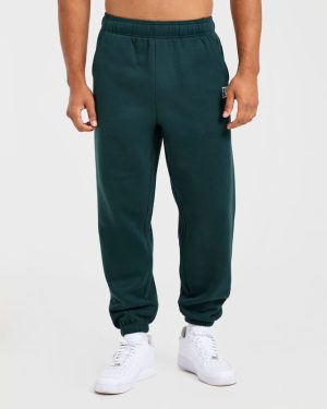 Academy Oversized Joggers - Pine Green: The Ultimate Comfort Upgrade