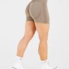 Empower Seamless Shorts - Taupe Marl: The Ultimate Performance Wear