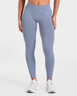 Enhance Seamless Leggings - Slate Blue: The Ultimate Performance Wear