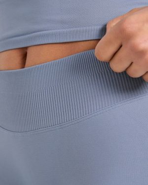 Enhance Seamless Leggings - Slate Blue: The Ultimate Performance Wear