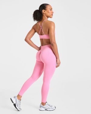Enhance Seamless Leggings - Sugar Pink: The Ultimate Performance Wear
