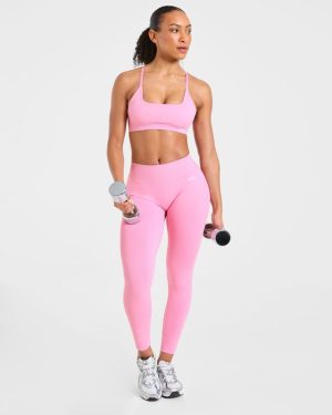 Enhance Seamless Leggings - Sugar Pink: The Ultimate Performance Wear