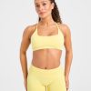 Enhance Seamless Sports Bra - Bright Yellow: Ultimate Comfort & Support