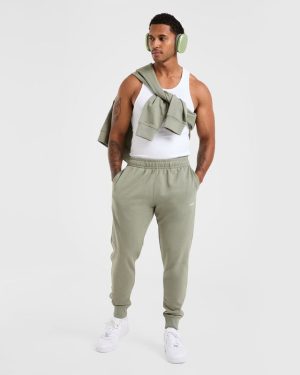 Essential Lightweight Joggers - Washed Sage: The Ultimate Comfort Fit