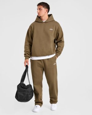 Essential Oversized Hoodie - Olive Green: The Ultimate Comfort Upgrade