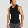 Essential Ribbed Tank - Black: The Ultimate Gym Companion