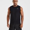 Essential Tank - Black: The Ultimate Cotton Performance Top
