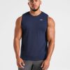 Essential Tank - Navy: The Ultimate Cotton Performance Top