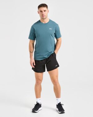 Essential T Shirt - Atlantic Teal: The Ultimate Everyday Staple