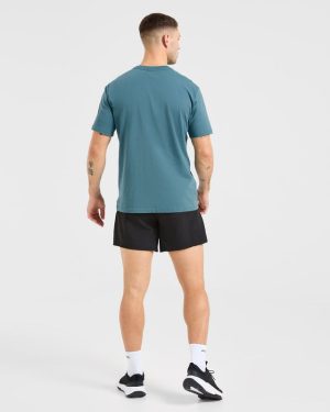 Essential T Shirt - Atlantic Teal: The Ultimate Everyday Staple