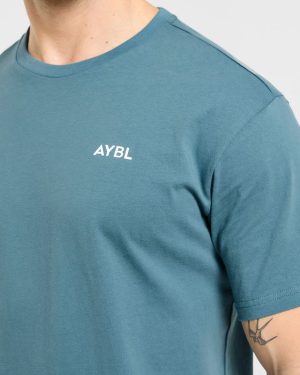 Essential T Shirt - Atlantic Teal: The Ultimate Everyday Staple