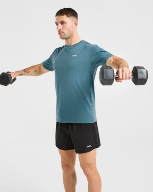 Essential T Shirt - Atlantic Teal: The Ultimate Everyday Staple