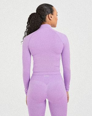 Adapt Seamless Jacket - Spring Lilac: The Ultimate Sculpting Layer
