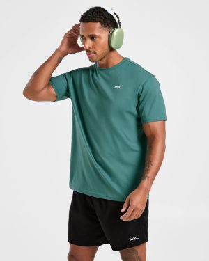 Essential T Shirt - Vintage Teal: The Ultimate Everyday Staple