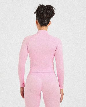 Adapt Seamless Jacket - Spring Pink: The Ultimate Sculpting Layer
