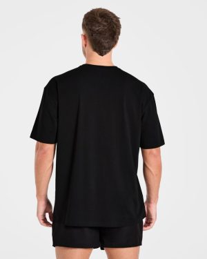 Force Oversized T Shirt - Black: The Ultimate Blend of Comfort and Style
