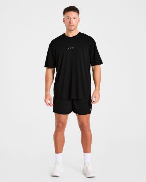 Force Oversized T Shirt - Black: The Ultimate Blend of Comfort and Style