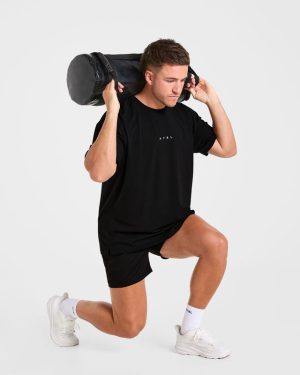 Force Oversized T Shirt - Black: The Ultimate Blend of Comfort and Style