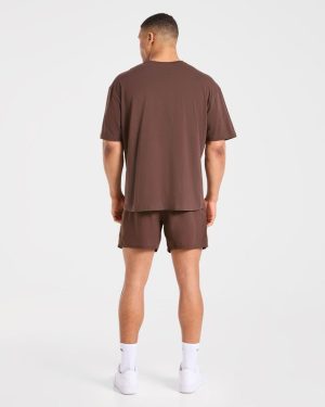 Force Oversized T Shirt - Brown: The Ultimate Blend of Comfort and Style