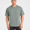 Force Oversized T Shirt - Deep Sage: The Ultimate Blend of Comfort and Style