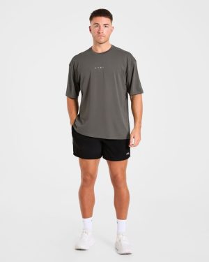 Force Oversized T Shirt - Charcoal: The Ultimate Blend of Comfort and Style