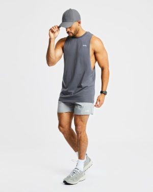 Force Tank - Charcoal: The Ultimate Loose-Fit Essential