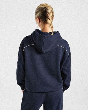 Form Hoodie - Muted Navy: The Ultimate Athleisure Essential