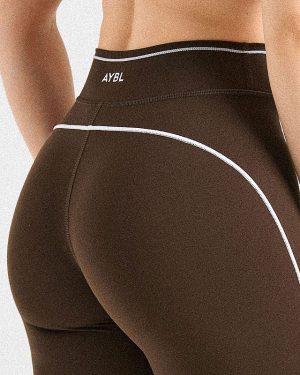 Form Leggings - Coffee Bean: The Ultimate Athleisure Essential