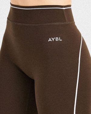 Form Leggings - Coffee Bean: The Ultimate Athleisure Essential