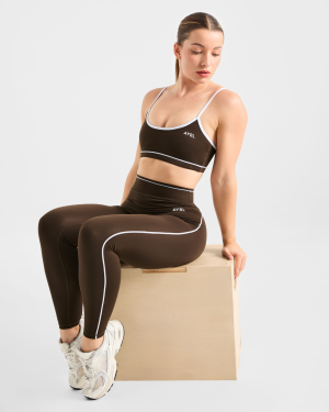 Form Leggings - Coffee Bean: The Ultimate Athleisure Essential