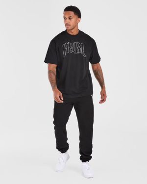 Gothic Oversized T Shirt - Black: The Ultimate Streetwear Essential