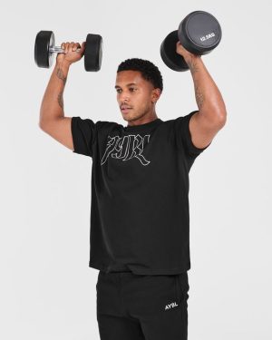 Gothic Oversized T Shirt - Black: The Ultimate Streetwear Essential