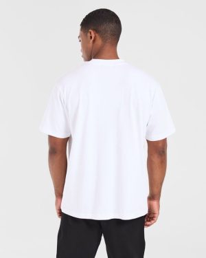 Gothic Oversized T Shirt - White: The Ultimate Streetwear Essential