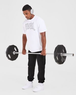 Gothic Oversized T Shirt - White: The Ultimate Streetwear Essential