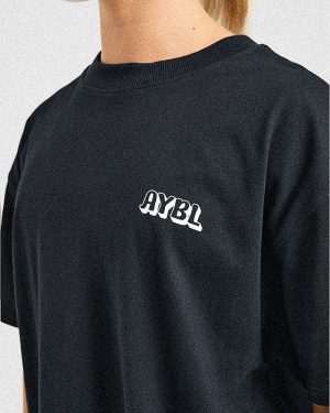 Gym Girl Era Oversized T-Shirt - Black | Ultimate Comfort & Style