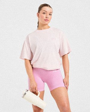 Gym Girl Era Oversized T-Shirt - Pink: The Ultimate Comfort & Style Statement