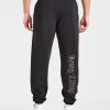 Heavy Lifting Gothic Oversized Joggers - Black/Off White