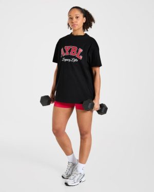 Legacy Lifts Oversized T-Shirt - Black: The Ultimate Blend of Comfort and Style