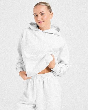 Lifestyle Oversized Hoodie - Heather Grey: The Ultimate Comfort Staple