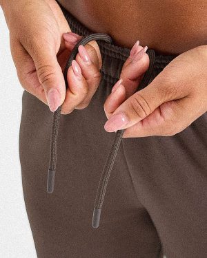 Lifestyle Oversized Joggers - Umber Brown: The Ultimate Comfort Solution