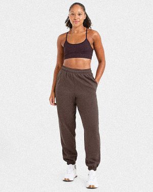 Lifestyle Oversized Joggers - Umber Brown: The Ultimate Comfort Solution