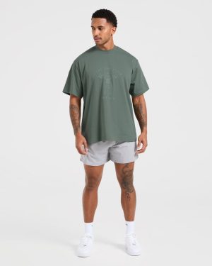 Lift Club Oversized T Shirt - Vintage Sage: The Ultimate Comfort & Style Guide