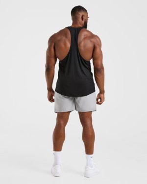 Lift Club Stringer - Black: The Ultimate Gym Essential