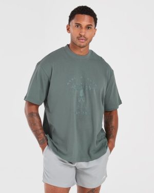 Lift Club Oversized T Shirt - Vintage Sage: The Ultimate Comfort & Style Guide