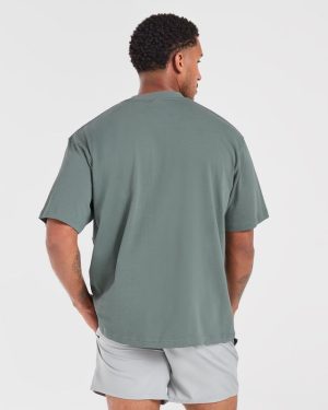 Lift Club Oversized T Shirt - Vintage Sage: The Ultimate Comfort & Style Guide