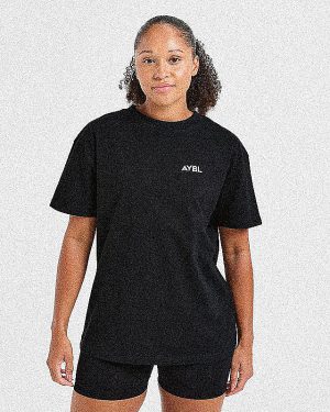 Lift Graphic Oversized T Shirt - Black: The Ultimate Comfort & Style Statement