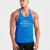 Lifting Stringer - Electric Blue: The Ultimate Cotton Tank for Serious Lifters